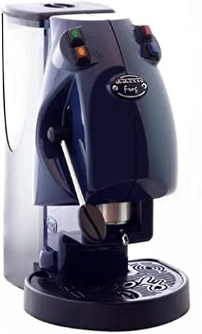 Monodosis Cafetera ESE 44mm Frog Revolution + 15 Dosis Mokaor Espresso Italiano Desde 1954 Colores (Azul Oscuro)