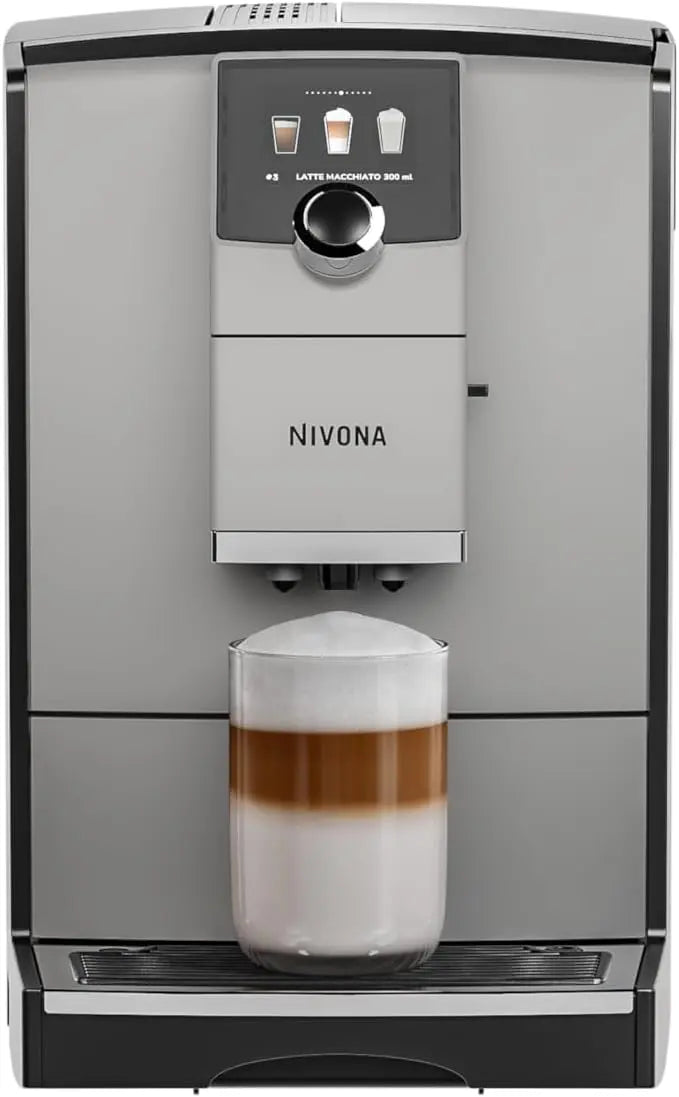 Nivona Cafetera autom¨¢tica NICR793 NICR 793 dise?o Gris Modelo Especial