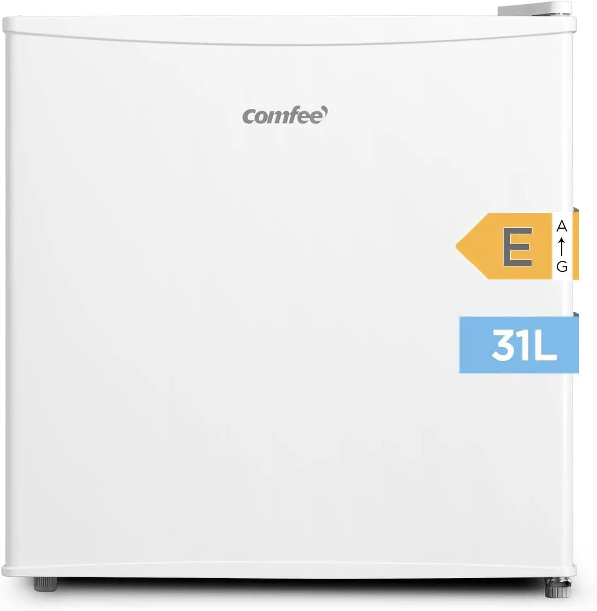 COMFEE' 31L Congelador Peque?o, Temperatura Regulable, Puerta Reversible