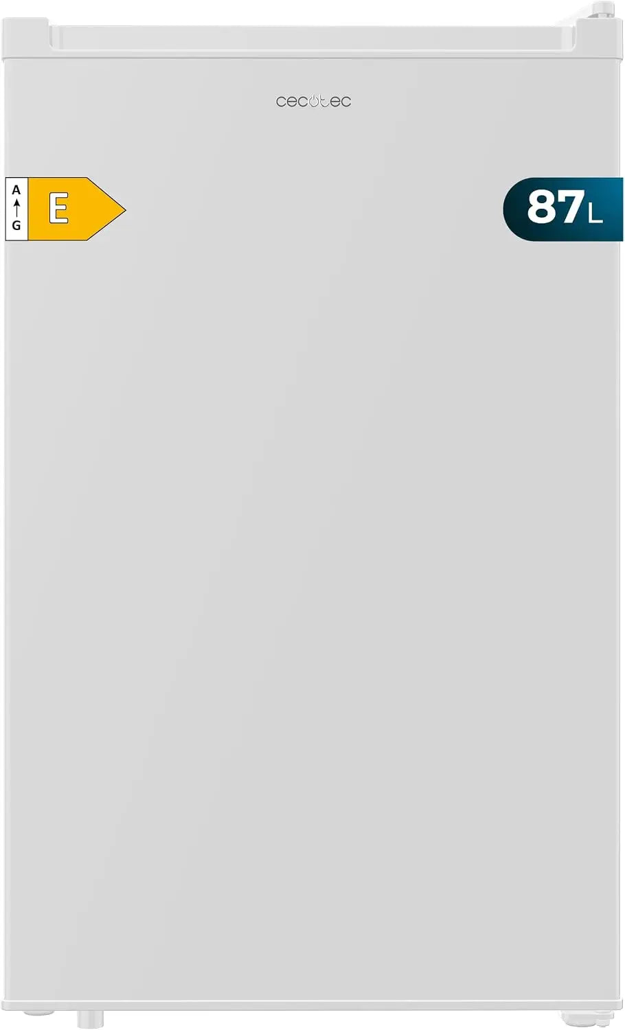 Cecotec Congelador Vertical Sobremesa 87L Bolero CoolMarket TF 87 blanco. 83, 6 cm de Altura y 50, 6 cm de Ancho, Bajo Consumo, Dise?o Compacto