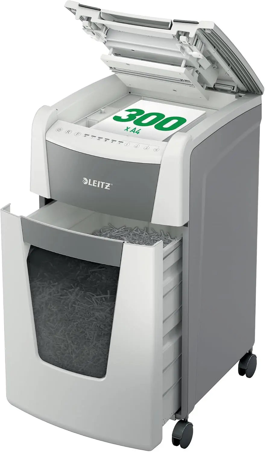 Trituradora Leitz IQ Autofeed P5, microcorte, autom¨¢tica, 300 Hojas