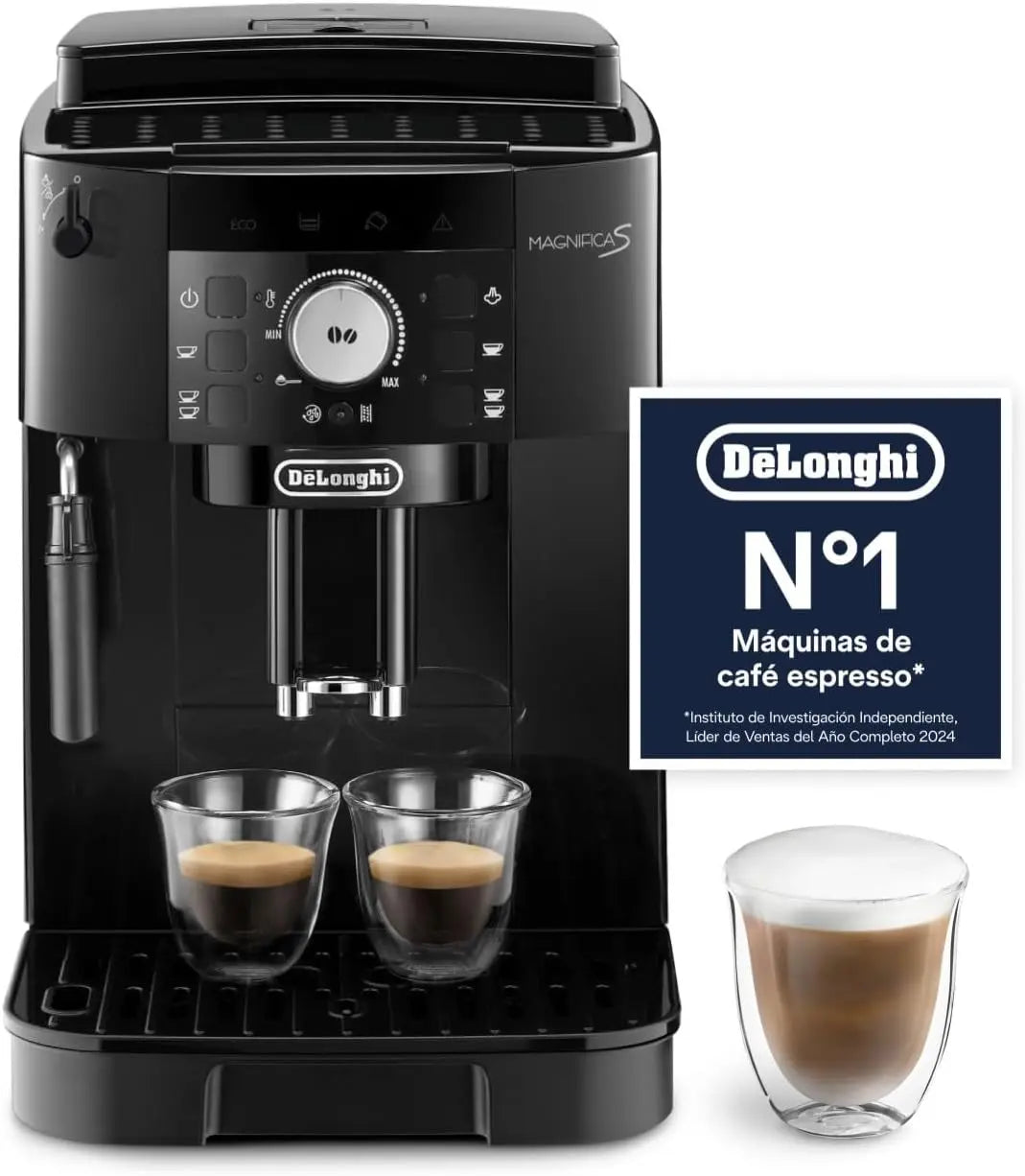 De'Longhi Magnifica S, Cafetera Superautom¨¢tica 2 Bebidas Negro
