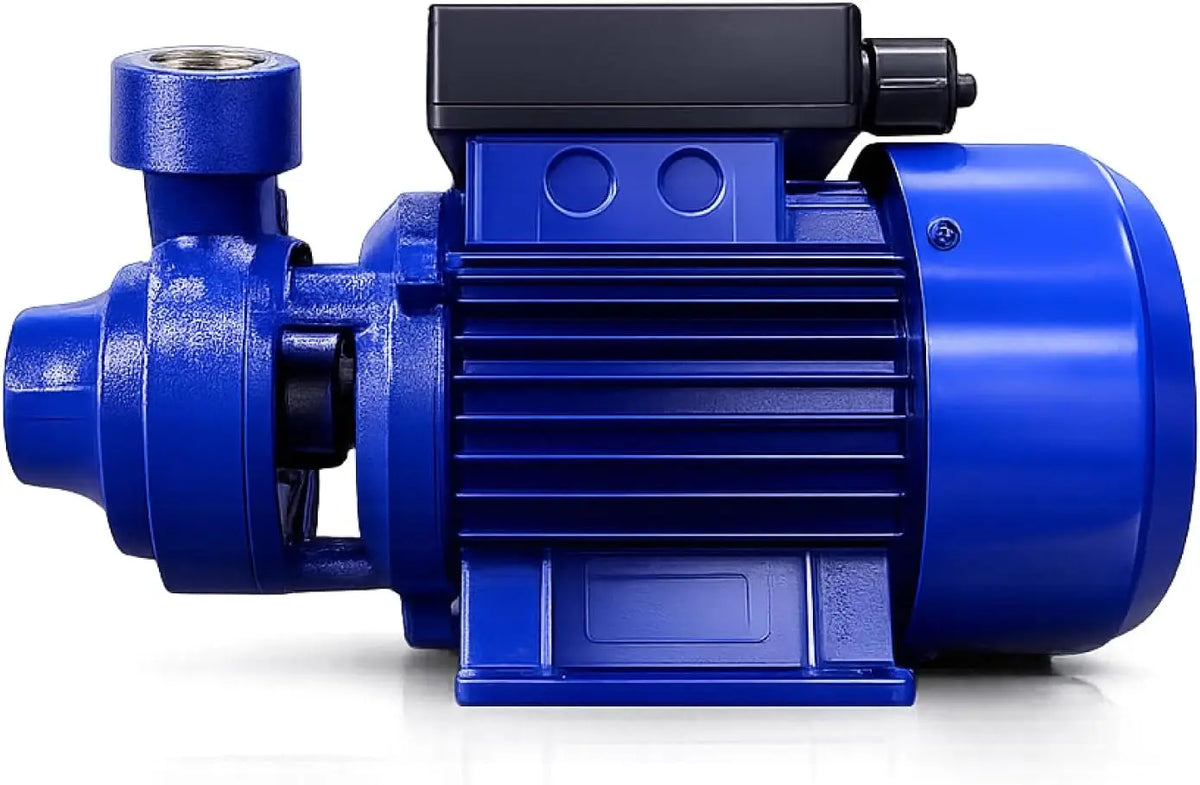 Bomba de Agua para Vivienda Riego y Jardin deAlta Presion y Capacidad 2000 l/h Electrobomba Periferica 0.5 Cv 230 V Cisterna Tanques Sistema Presion
