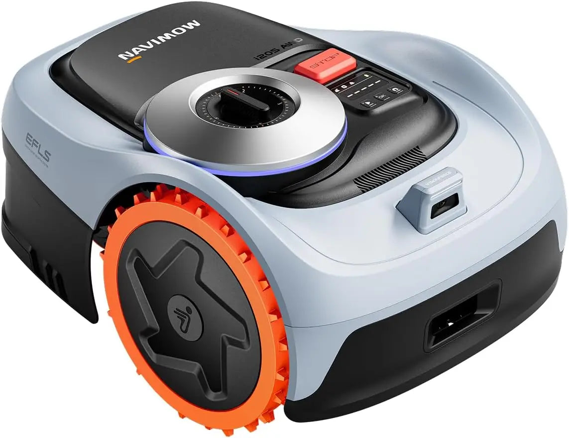 Segway Navimow i205 AWD Robot Cortac¨¦sped sin Cable Perimetral, Tracci¨®n Integral para Pendientes del 45%, EFLS NRTK + Vision, Mapeo Autom¨¢tico