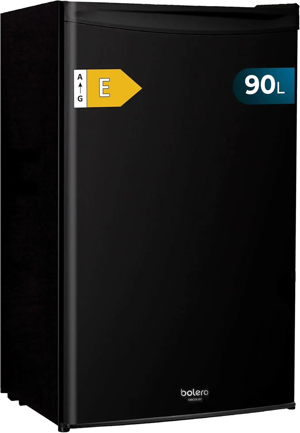 Cecotec Nevera Peque?a Frigor¨ªfico Mini Retro 91L 1 Puerta Bolero Coolmarket TT Origin 90 negro E. Frigor¨ªfico Sobremesa, Bajo Consumo