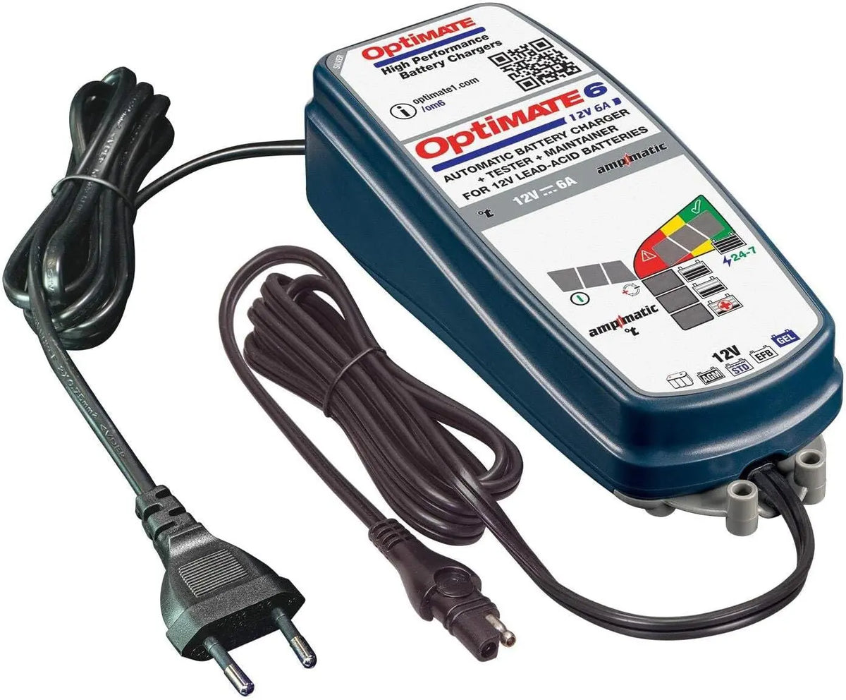 Optimate 6 AMPMATIC 6A Battery Charger (Ref. Tecmate, TM360)