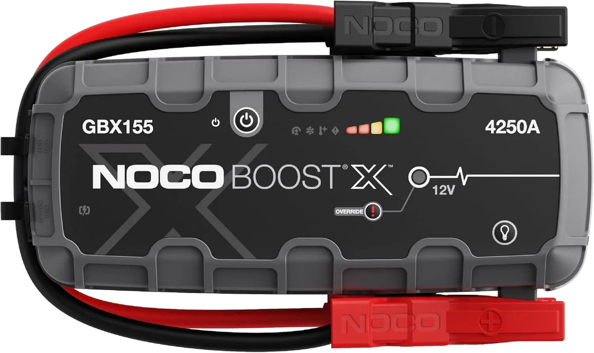NOCO Boost X GBX155, Arrancador de Bater¨ªa de Litio de 4250A UltraSafe, Antichispas y Protecci¨®n contra Polaridad Inversa