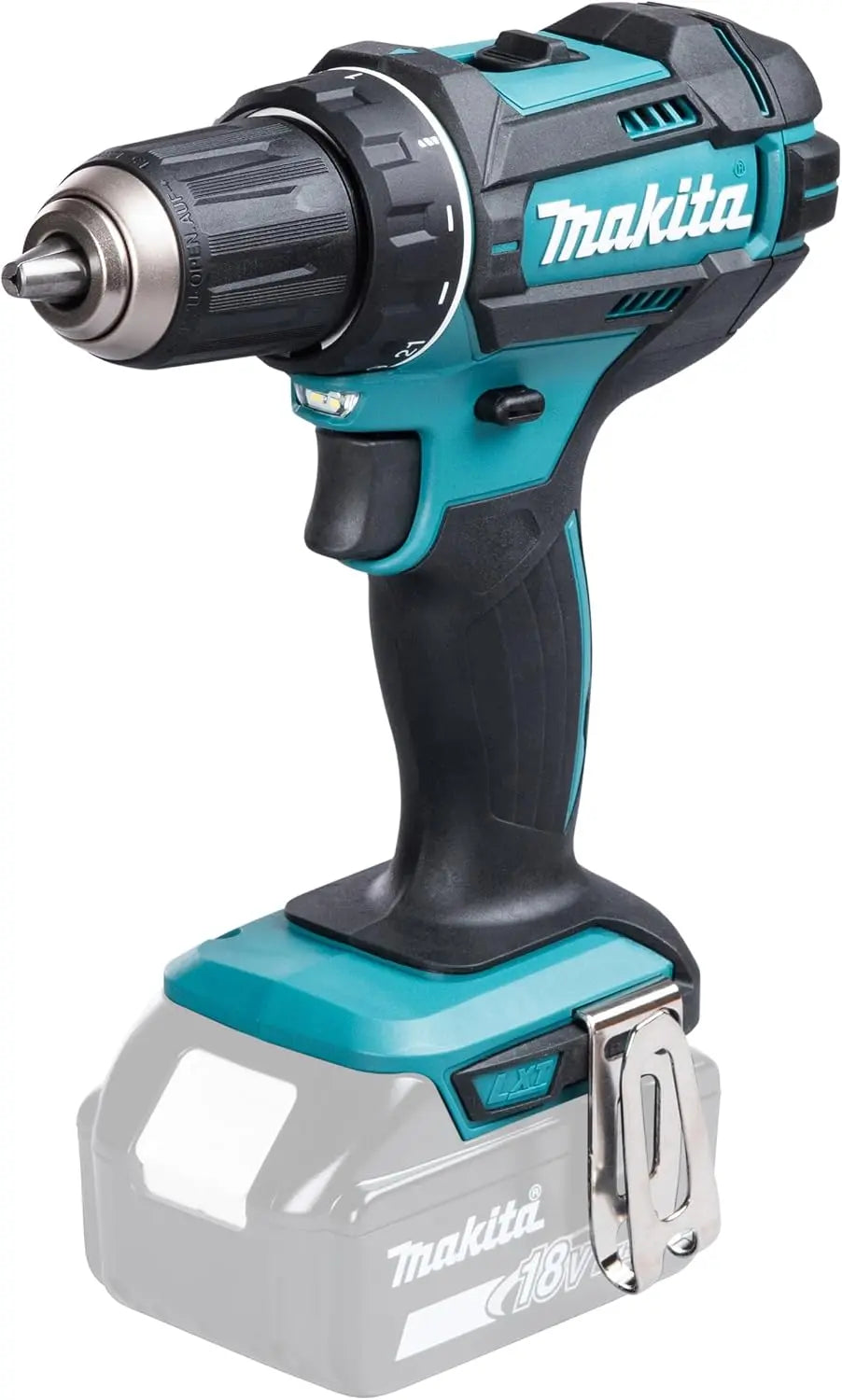MAKITA DDF482Z -Taladro Atornillador 18V Litio 62 NM, 0 W, 18 V, Negro
