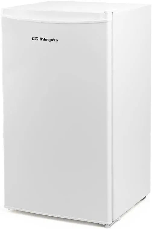 Orbegozo Nevera con compresor NCO 3090, capacidad 91 litros, clase E, dimensiones, 475 x 832 x 442 mm, blanco.