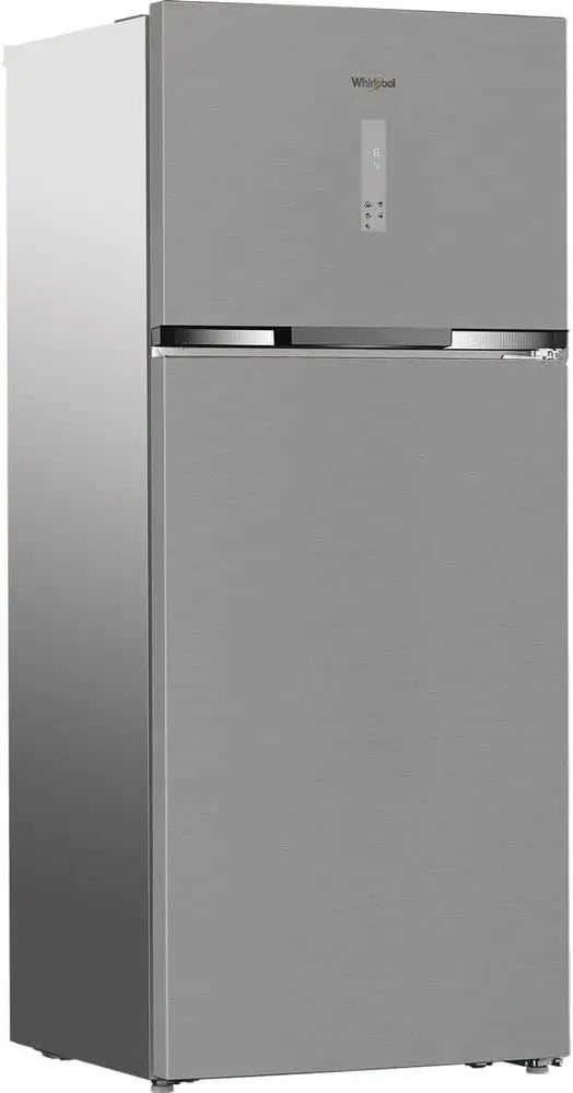 Whirlpool WHD2 6552 X4E, Nevera con dos puertas (independiente, doble no escarcha, 78 cm, clase E, acero inoxidable, 37 dBA, altura 187 cm)