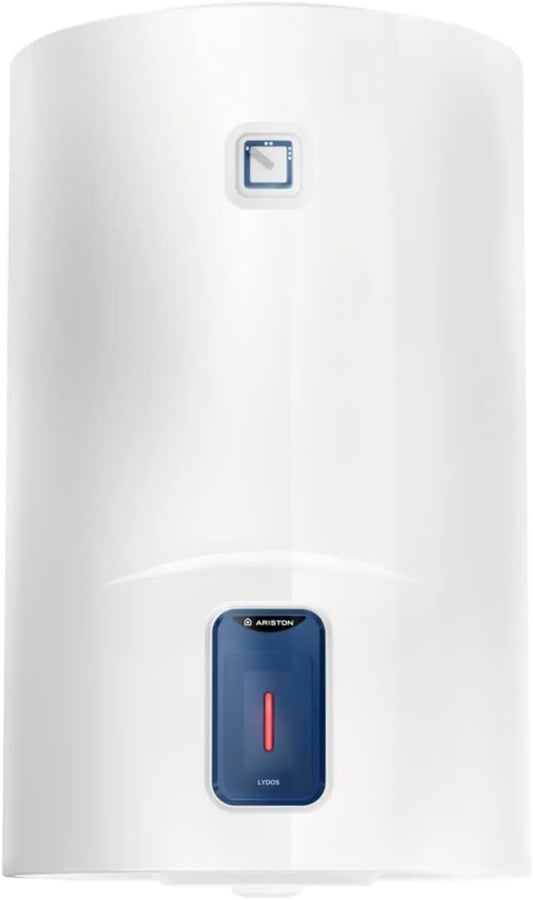 Ariston Lydos R, Termo El¨¦ctrico 50 Litros, Calentador de Agua El¨¦ctrico Vertical con Regulaci¨®n Externa + Titanio en Dep¨®sito 48x45x56, 8