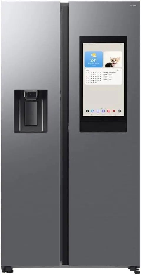 Samsung Frigor¨ªfico Americano 614L, Gris, RS90F66BETEF