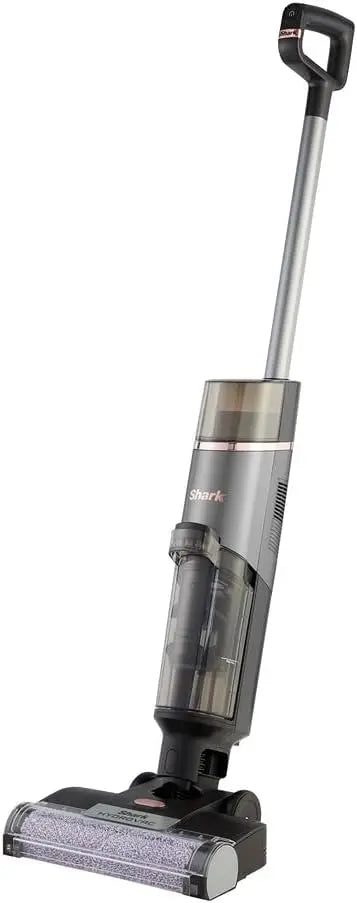 Shark HydroVac Aspiradora Mopa sin Cable, Limpieza en Seco y H¨²medo, Gris