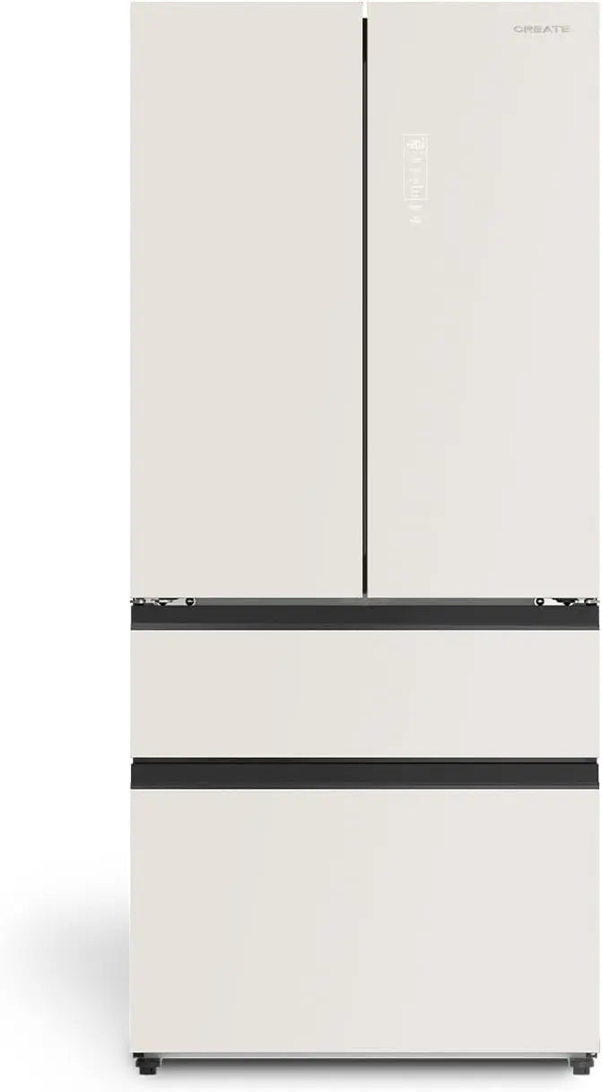 CREATE / frigor¨ªfico STUDIO FRENCH DOOR PRO 509 / Frigor¨ªfico estilo French door 509L blanco roto / 83, 3 x 63, 5 x 191, 2 cm/sin escarcha, Care+