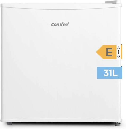 COMFEE' 31L Congelador Peque?o, Temperatura Regulable, Puerta Reversible