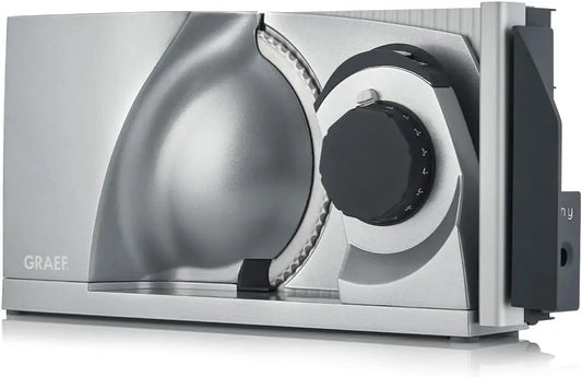 GRAEF MYtiny MT1000, Cortadora plegable, 170 W, cuchilla ?170 mm, met¨¢lica, corte 0-15 mm, pan, compacta, Made in Germany, plata