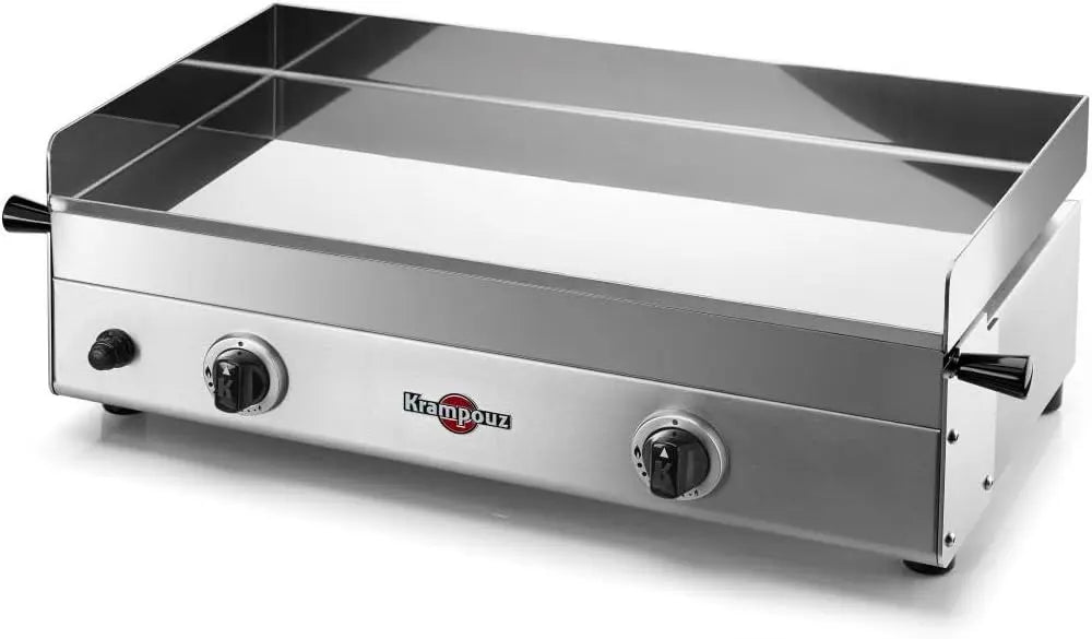 Krampouz GGCIM2AA, Barbacoa (Mesa, Acero inoxidable, Rectangular, 76 cm, 46 cm, 25 cm)