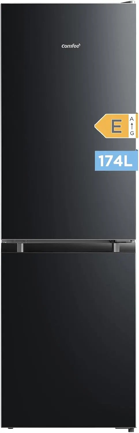 Comfee' 174L Frigorifico Combi Low Frost, Nevera Gran Capacidad, Negro