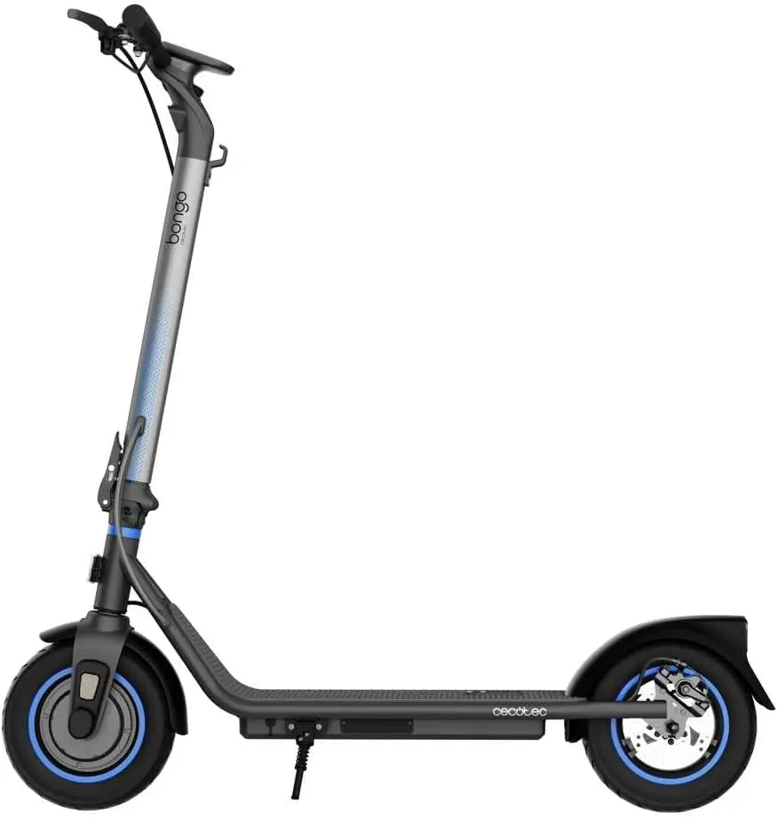 Cecotec Patinete El¨¦ctrico Homologado con App Bongo D20 XL Connected. Potencia M¨¢xima de 630W, Autonom¨ªa de hasta 20km, Ruedas de 10'