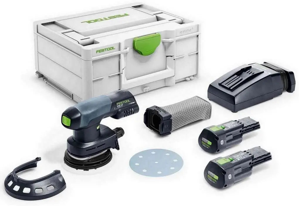 Festool Lijadora Excentrica a Bateria ETSC 125 3, 0 I-Plus