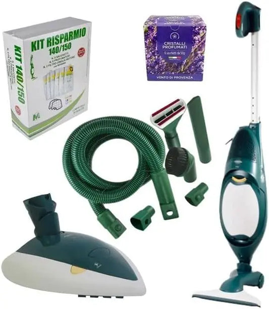 Aspiradora Folletto VK 140 Escoba el¨¦ctrica + Pulilux 515 + conjunto Tubo + conjunto Ahorro