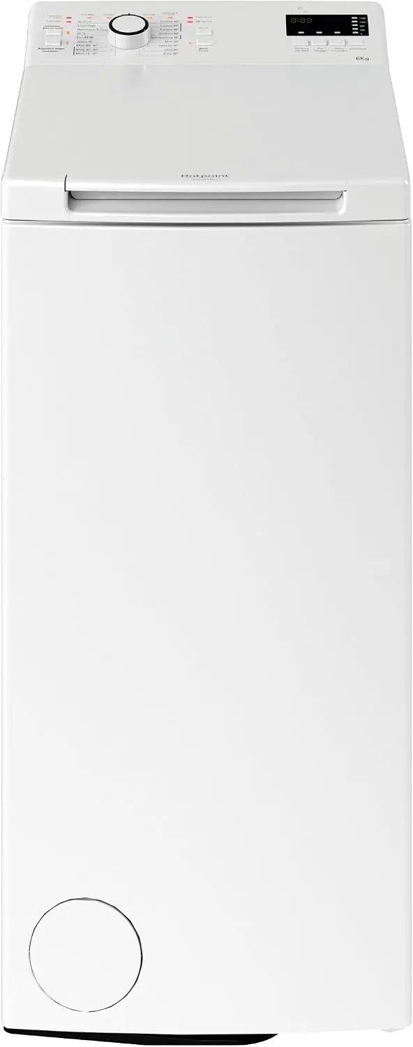 Hotpoint WMTF 624U IT Lavadora, 6 kg, de carga superior, de instalaci¨®n libre, 1200 rev/min, clase C, programa de suciedad de 40 x 60 x 90 cm