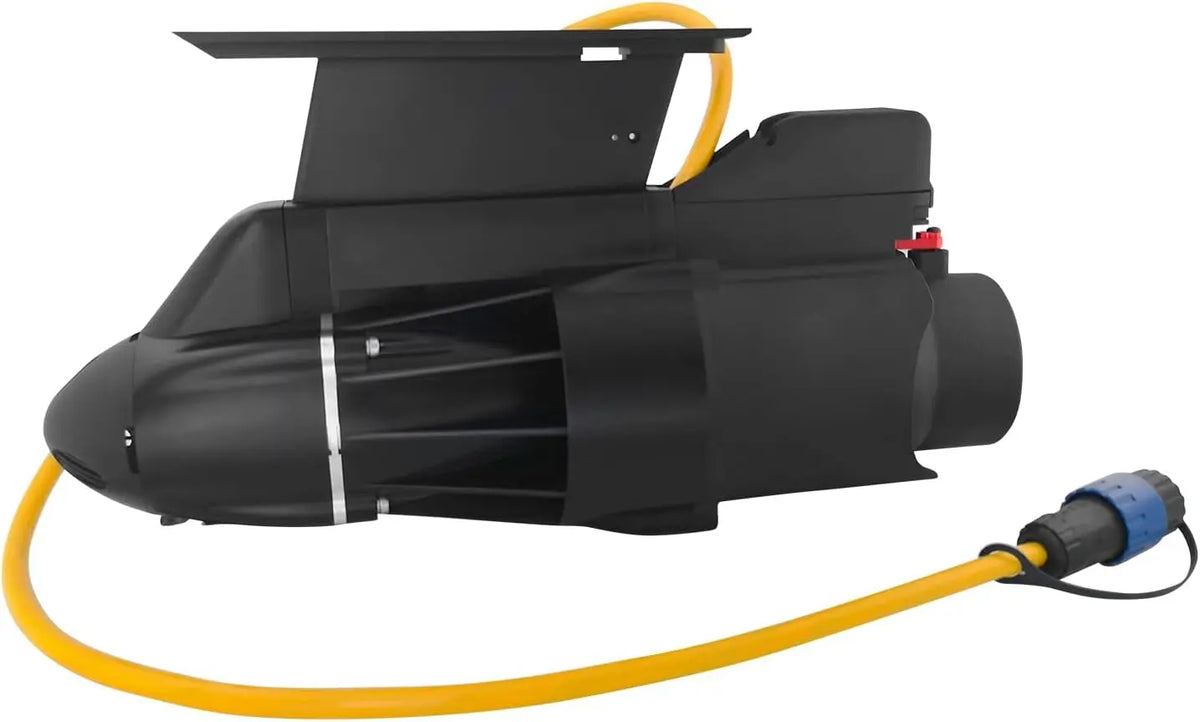 Aleta el¨¦ctrica de h¨¦lice SUP direccional para barco de pesca, motor de 200W, DC12V, 8 km/h