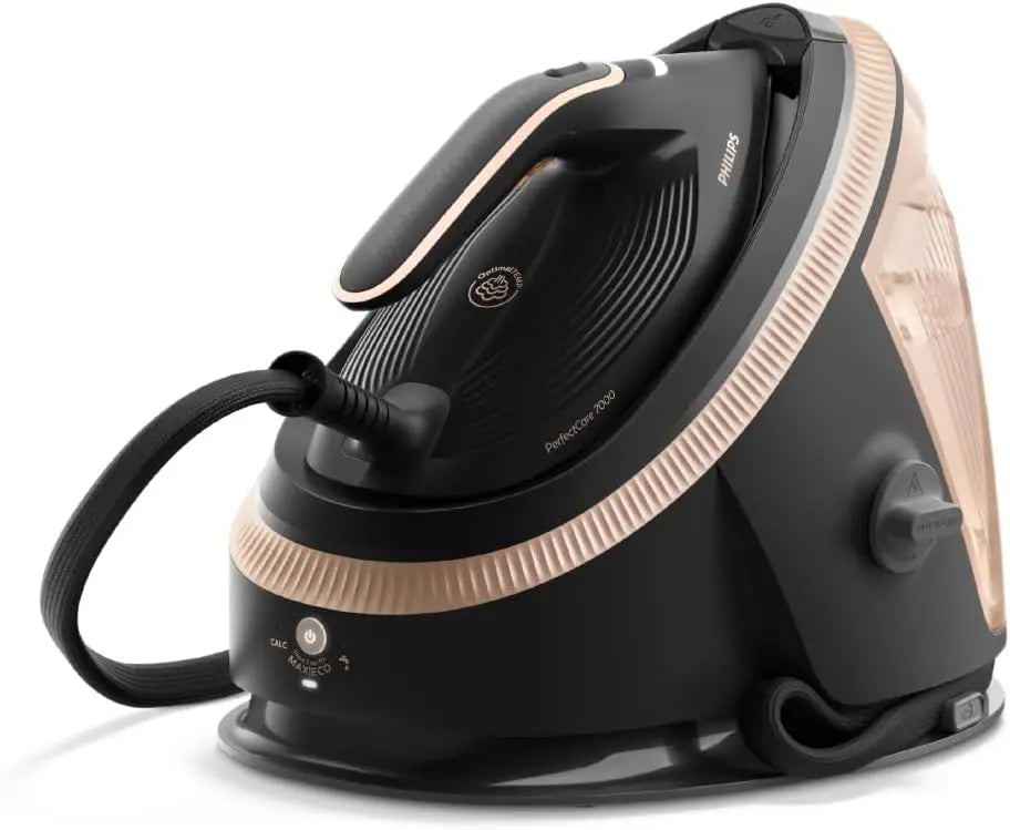 Philips 7000 Centro de Planchado OptimalTEMP, 8, 5 bares, 1, 5L, Negro