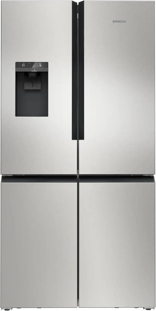 Siemens KF96IAPEA, iQ500, frigor¨ªfico inteligente de puerta francesa, 183 x 90, 5 cm, 375 L de refrigeraci¨®n y congelaci¨®n de 199 L, noFrost