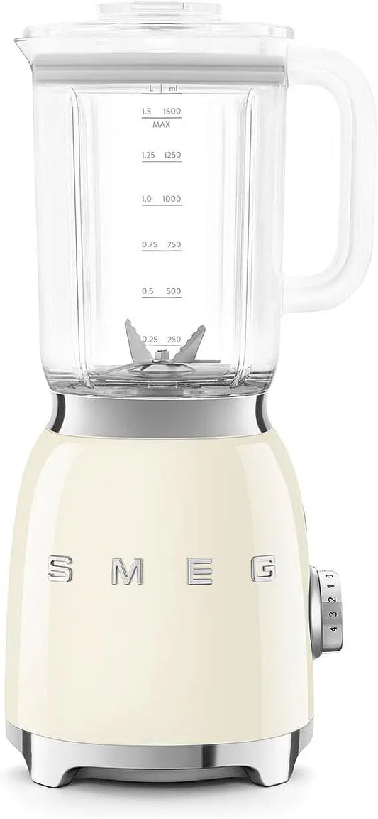 Smeg BLF03CREU Liquidificadora 1.5 L, Crema