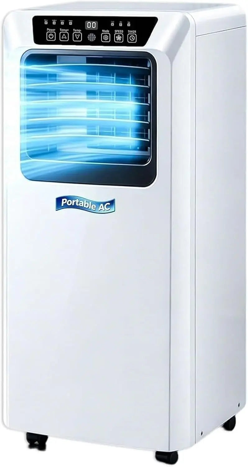 Aire Acondicionado Port¨¢til 9000 BTU con Mando y Temporizador 24H, Enfriador Multimodo 5000/7000/9000 BTU para Dormitorio Oficina hasta 16/20/24 M2