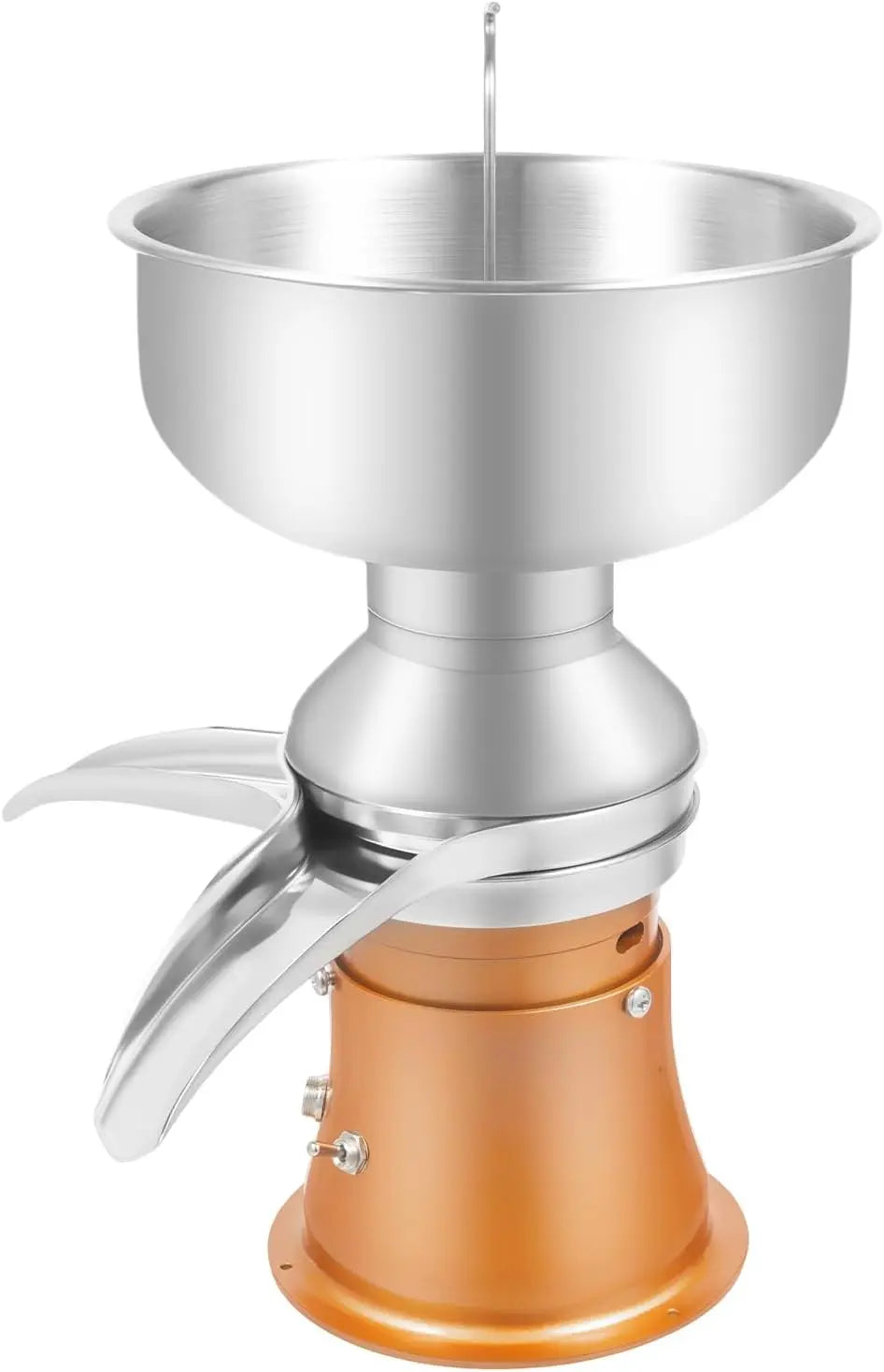 Centrifugadora de leche de 5 l, 50 l/h, acero inoxidable, separador para