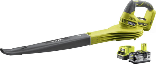 Souffleur RYOBI 18V OnePlus, 1 batterie LithiumPlus 4.0Ah, 1 chargeur rapide 2.0Ah RBL1820S40F