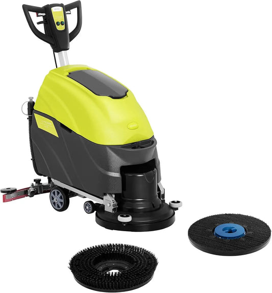 Fregadora Aspiradora Industrial Fregador De Suelos TOPCLEAN 1600 (Ruedas de poliuretano, Potencia 1.600 W, Cepillo de ? 45, 7 cm, ¨¢rea m¨¢x.