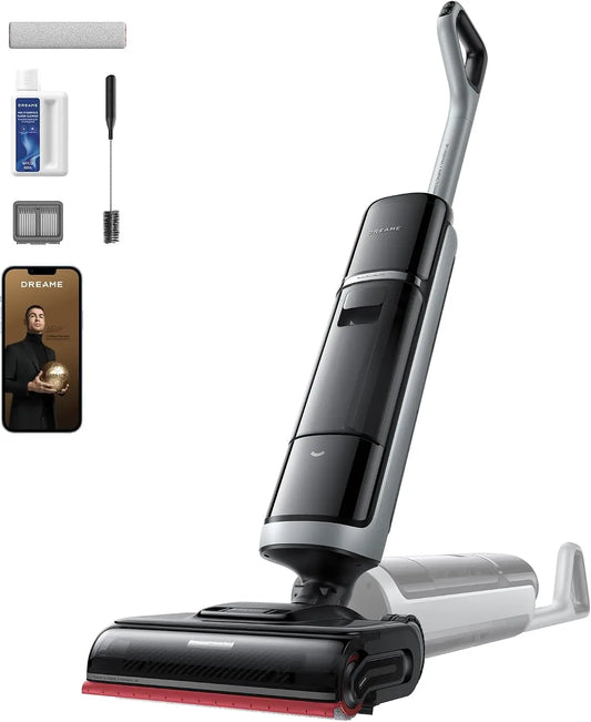 dreame H15 Pro Heat Aspirador Seco y H¨²medo, Limpia con Agua a 85 ¡ãC