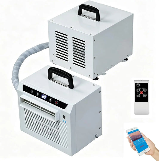 Aire Acondicionado Split De 3000 Btu para Habitaciones, con Un Caudal De Aire De 130 M3/H, Temporizador De 12 Horas Y Control T¨¢Ctil