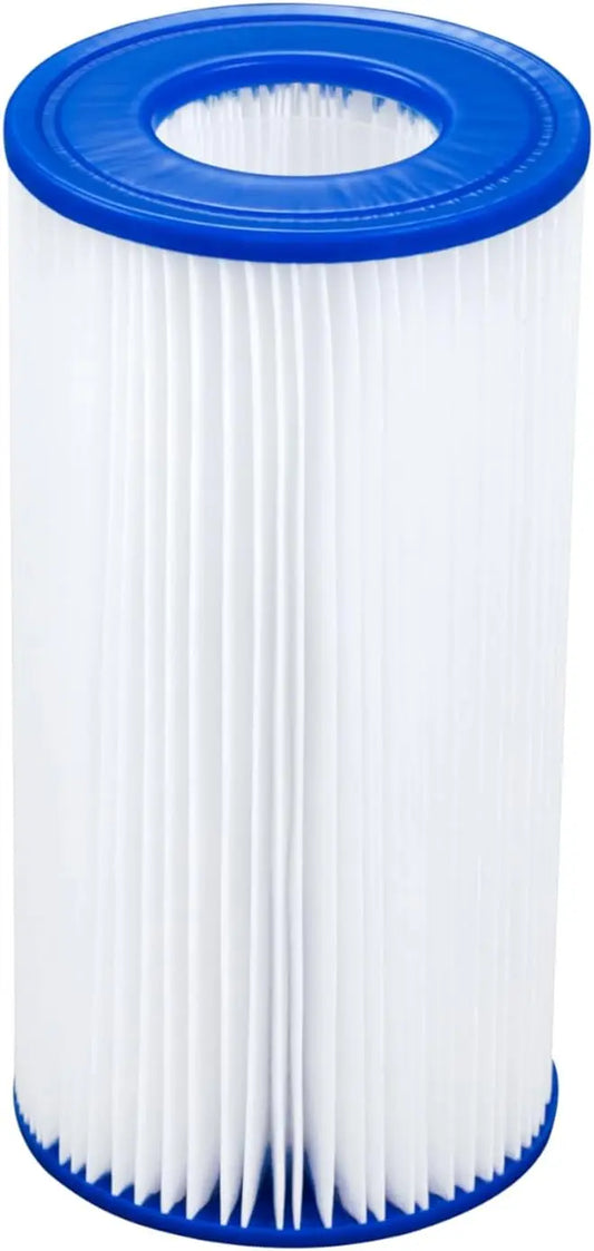 BESTWAY Filtro Tipo III para Depuradoras de Cartucho ?10, 6x20, 3 cm Blanco
