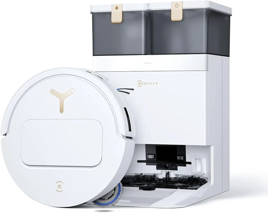 ECOVACS DEEBOT T50 Pro Omni Gen3 Robot Aspirador y fregasuelos, 25000Pa