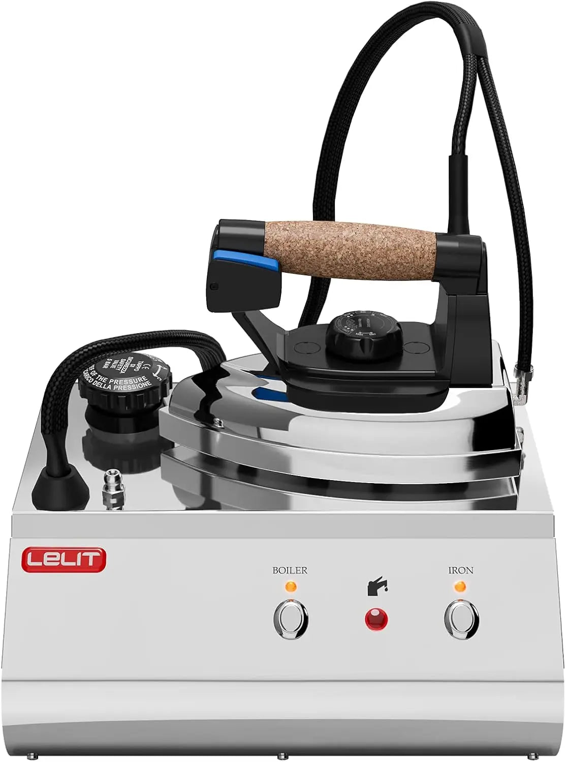 Lelit PS25 Plancha con Caldera, Acero Inoxidable, 2, 5 l