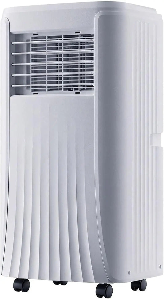 Aire Acondicionado Portatil 10000 BTU Enfr¨ªa 35 m2, 3-en-1 Ventilador Fr¨ªo Seco, Silencioso, Temporizador 24H, conjunto Ventana Incluido, 9000 Btu