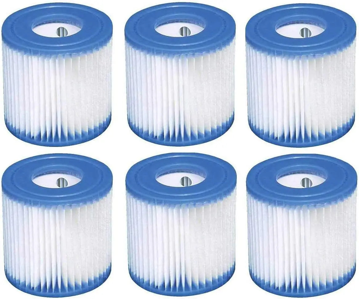Intex Cartuchos de filtro para piscina tipo H, 6 unidades