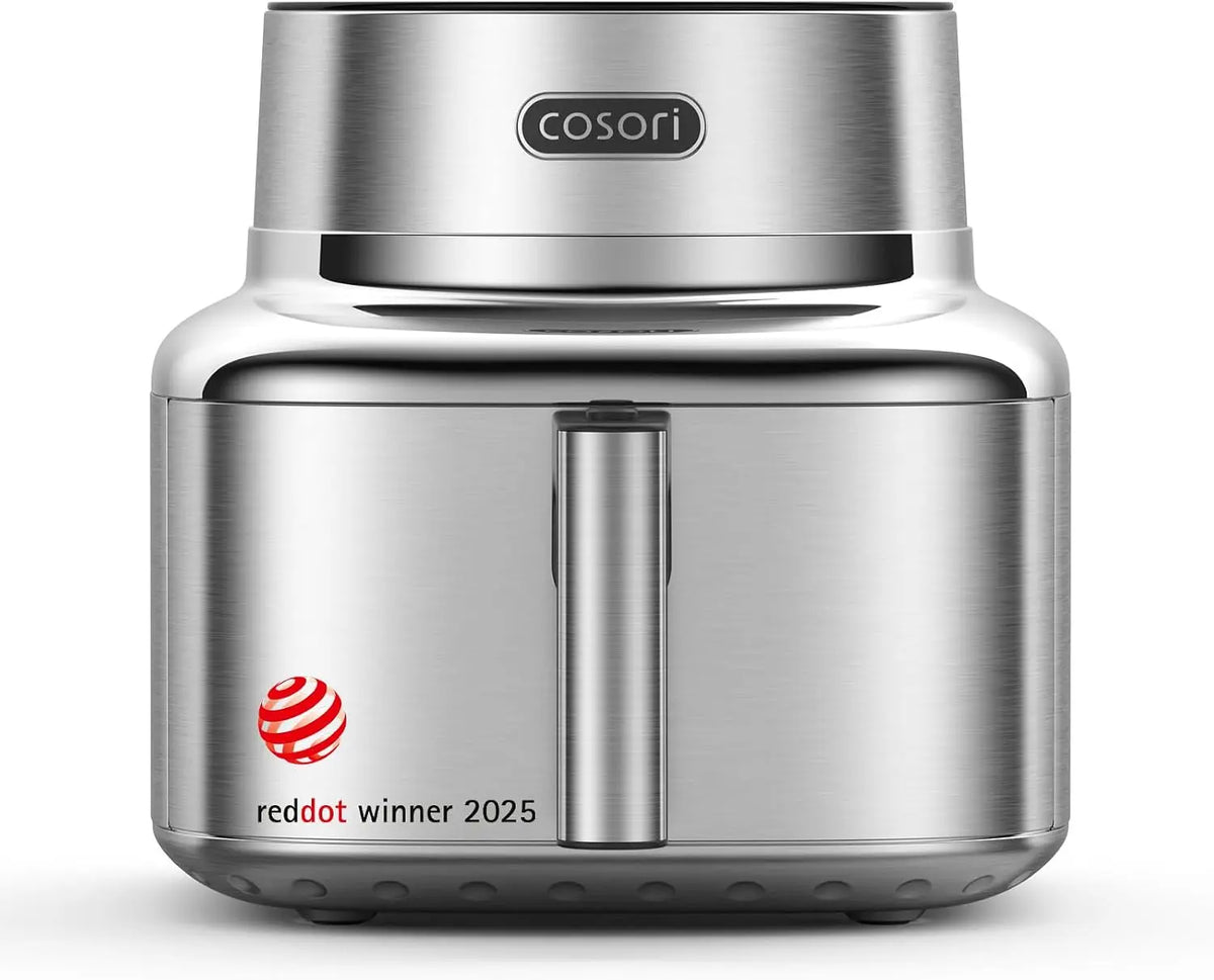 Cosori Iconic Single Freidora de Aire Inteligente 6, 2L, Acero Inoxidable