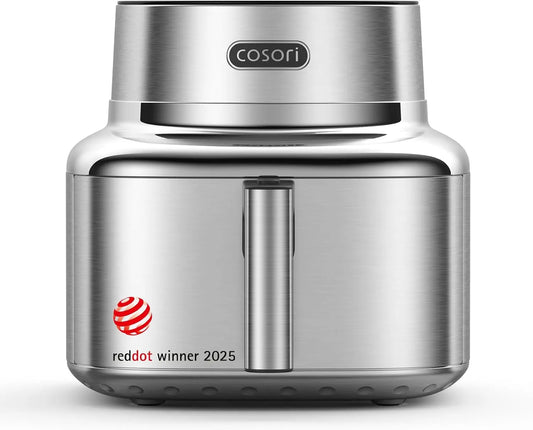 Cosori Iconic Single Freidora de Aire Inteligente 6, 2L, Acero Inoxidable