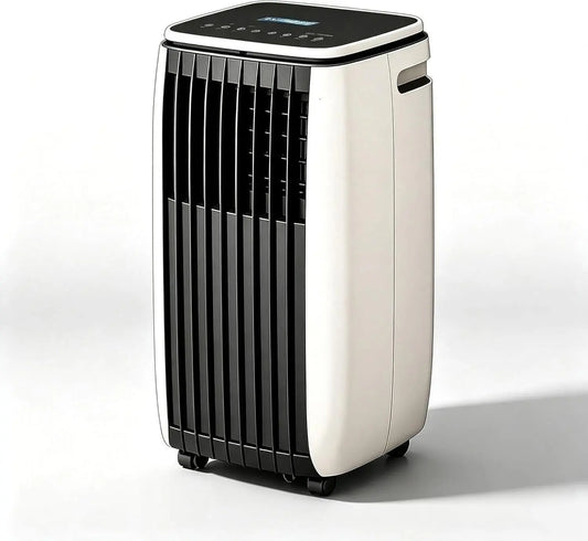 Aire Acondicionado Port¨¢til 14000 BTU Solo Fr¨ªo, 220-240V 50Hz, Compresor Silencioso con conjunto Ventana y Ruedas, C+12000 Btu