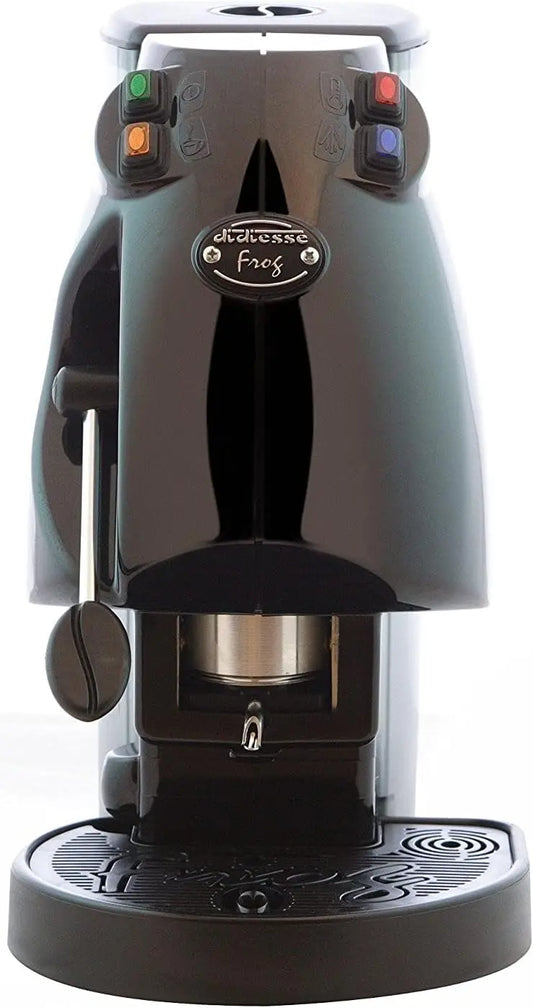 Diesse Frog, M¨¢quina de caf¨¦ en c¨¢psulas de papel ESE 44 mm, color negro