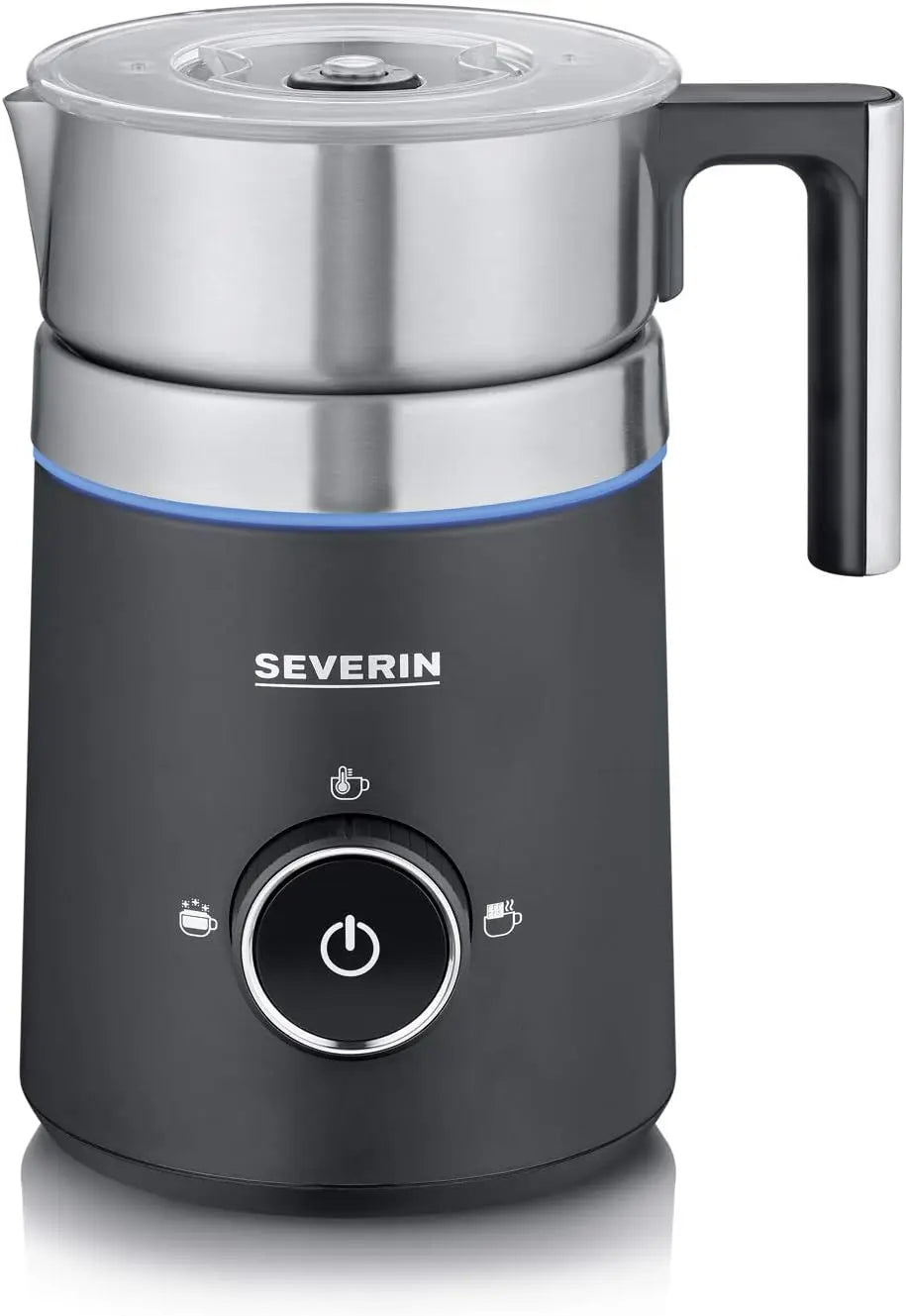 SEVERIN Espumador de leche por inducci¨®n Spuma 500, espumador el¨¦ctrico apto para el lavavajillas, bote espumador, SM 3585