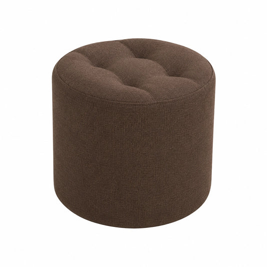 Puf Redondo Moderno con Funda Lavable y Antideslizante para Dormitorio y Sala