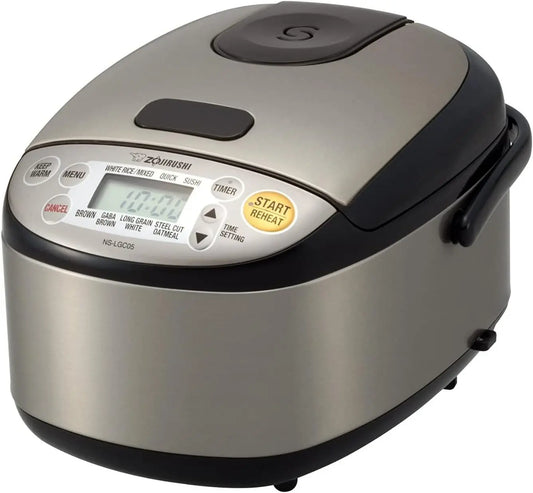 Zojirushi NS-LGC05XB Micom, Cooker y caliente, 3 tazas (sin cocci¨®n), color negro
