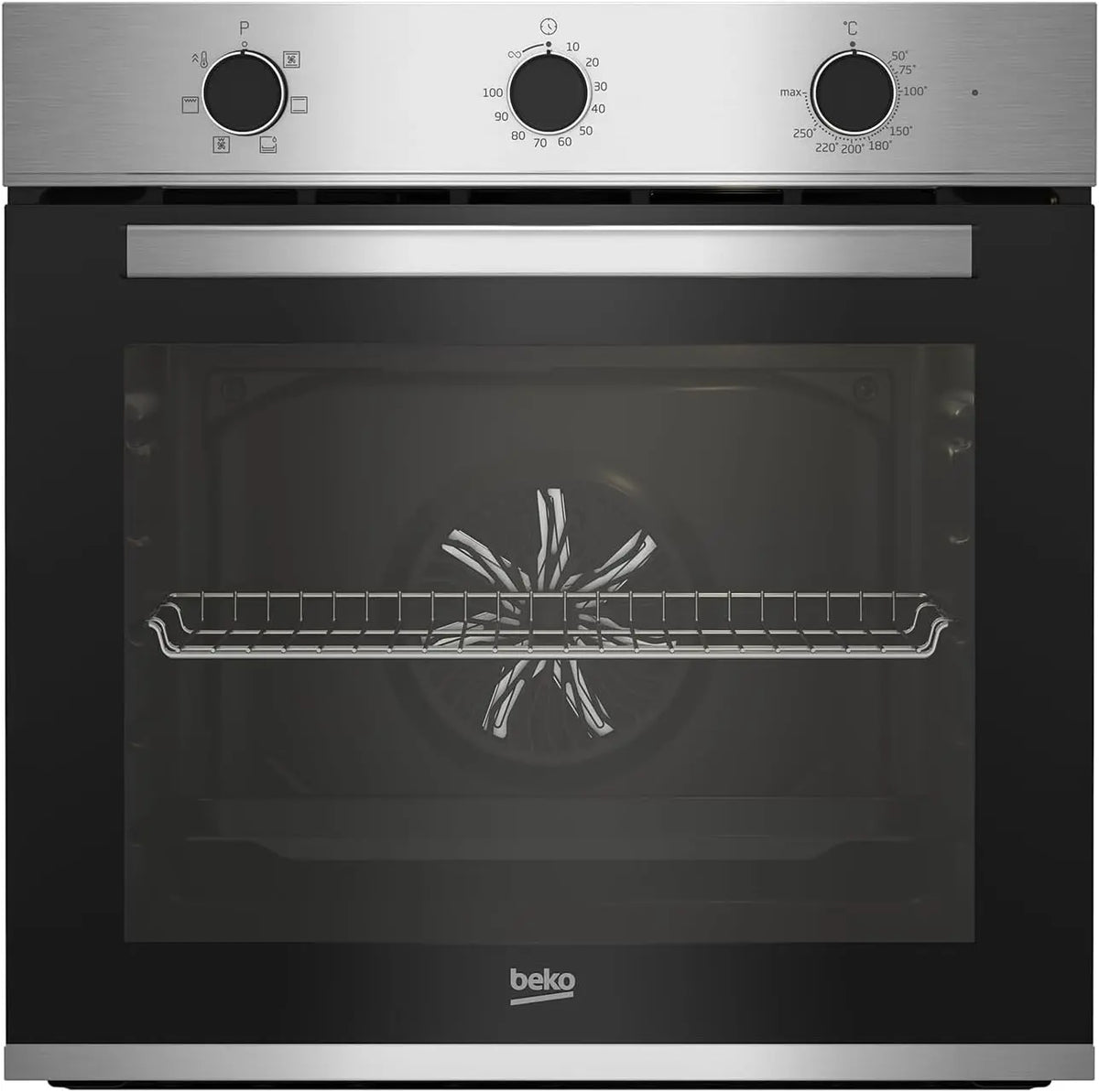 BEKO Horno Multifunci¨®n Integrable BBIE12100XD, AeroPerfect 66 L Inox