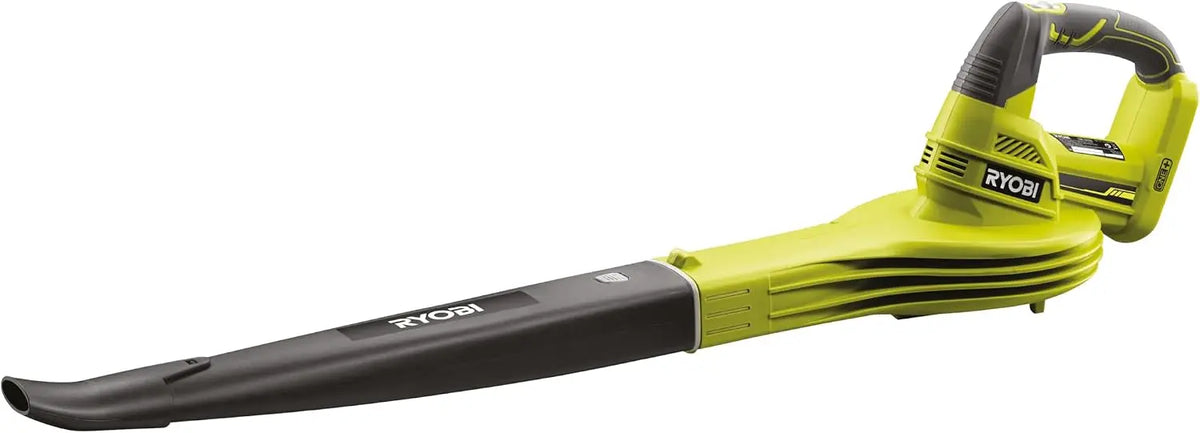 RYOBI Soplador Inal¨¢mbrico 18V One+ 245 km/h, Limpieza de Jardines, Terrazas y Caminos, (Sin bater¨ªa ni Cargador)
